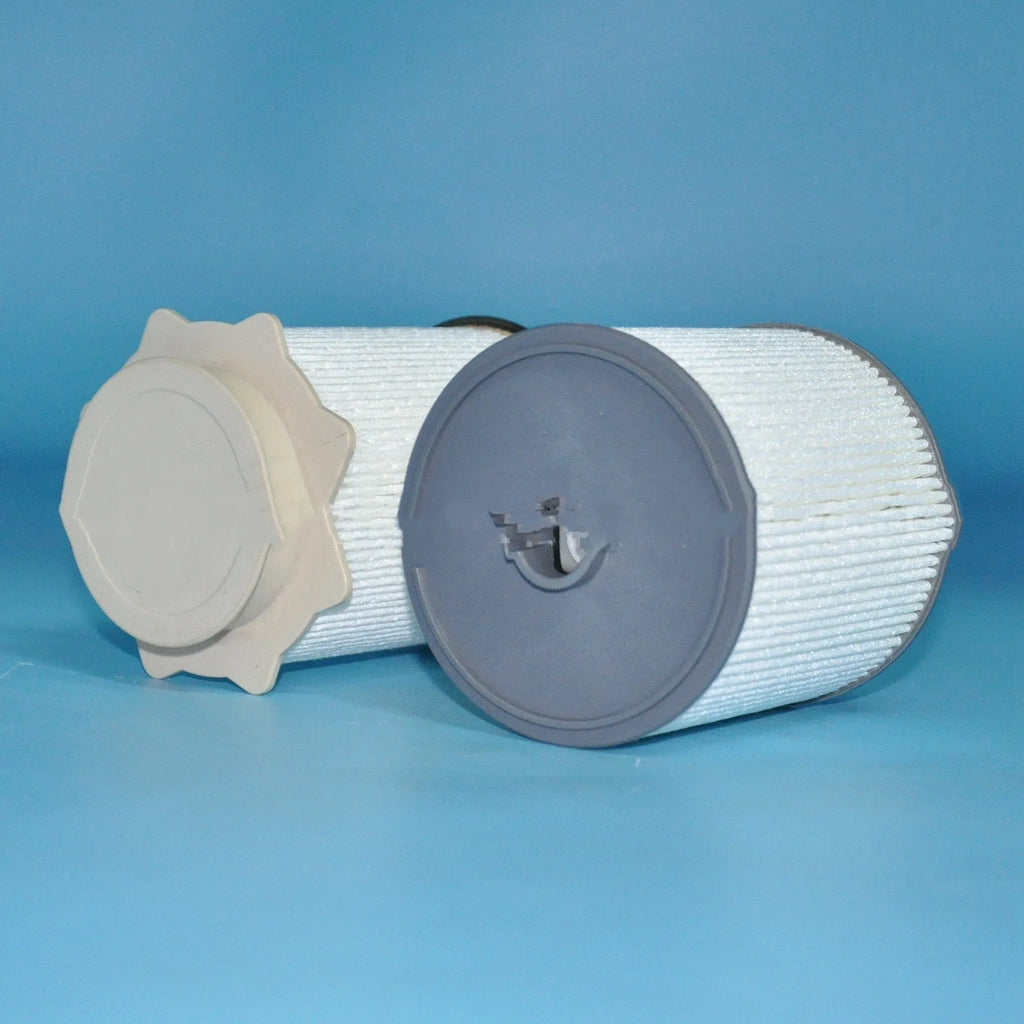 White diesel fuel filter kit with oil-water separator for RAM 1500-5500 trucks