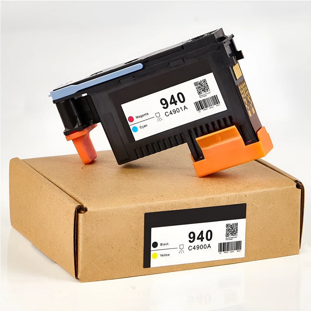 HP940 C4900A C4901A compatible black and yellow printing nozzle cartridge approximately 10x5x3cm