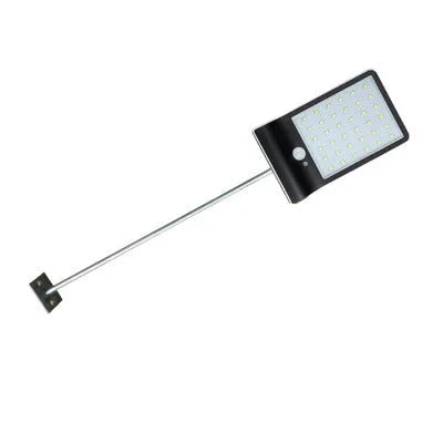 Black and white outdoor waterproof solar lamp IP65 LED garden light for villa courtyard