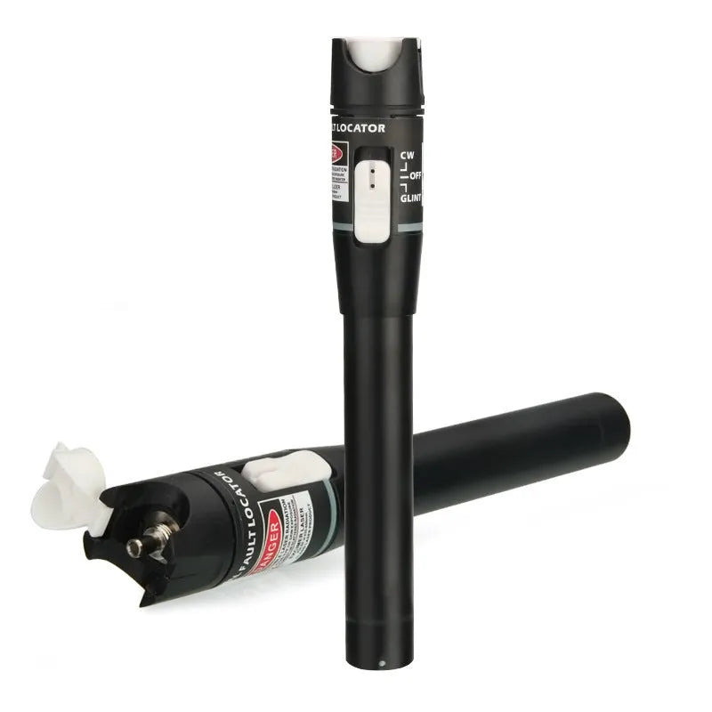 Red light source optical fiber test pen 650nm 20mW 20km in compact pen style with carry case