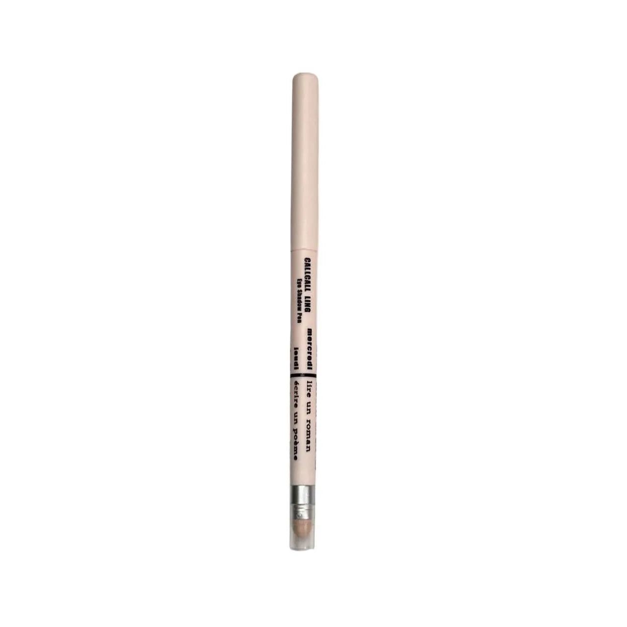 Waterproof 2-in-1 eye shadow pen in assorted colours for eyeliner and highlighter makeup application
