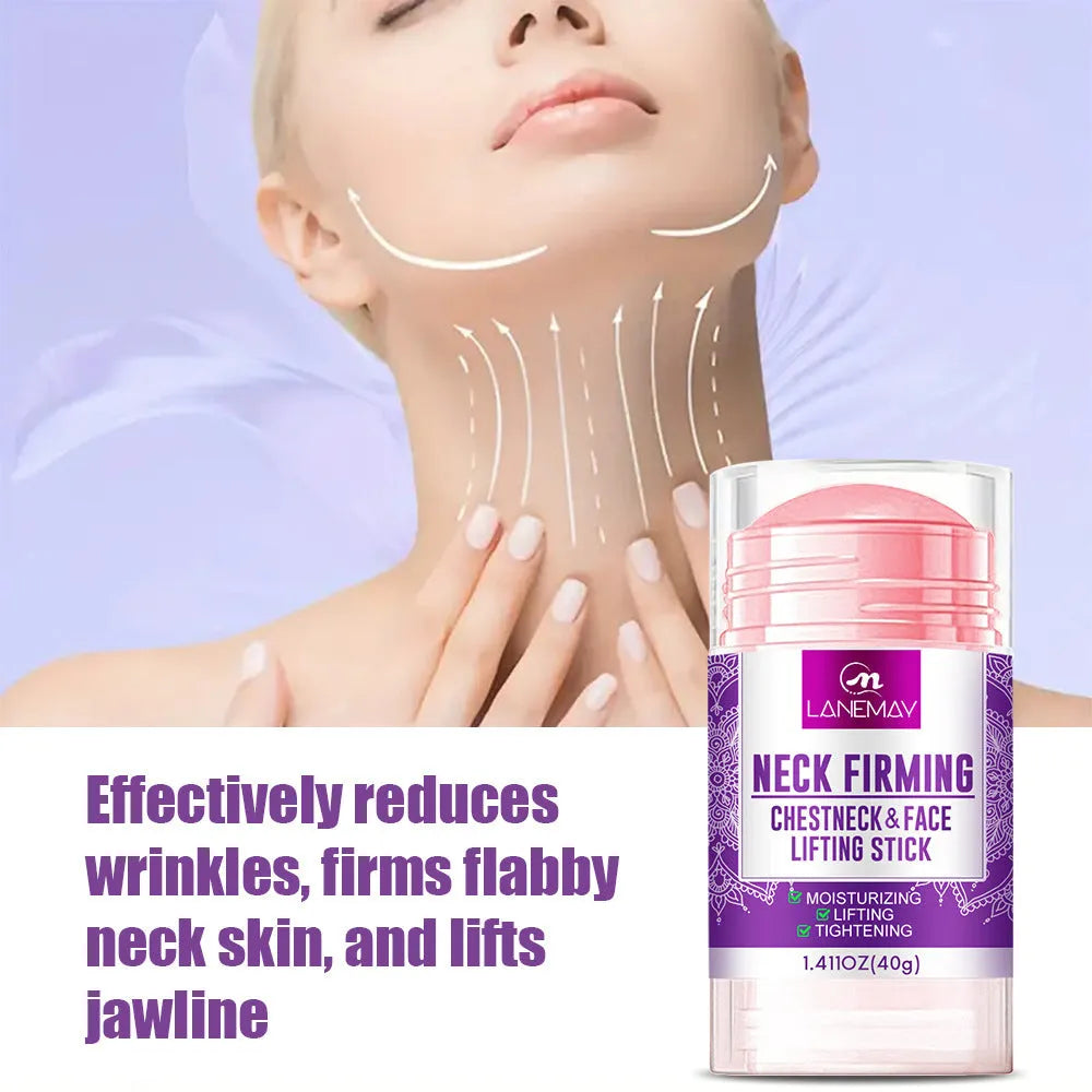 40g jar of anti-wrinkle neck firming cream for moisturising, hydrating and firming skin