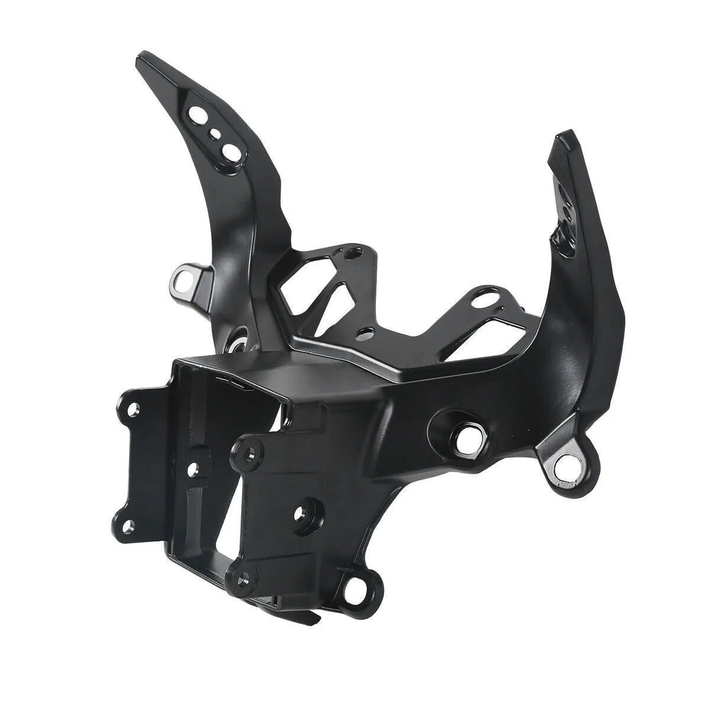 Black heavy aluminium headlight bracket for BMW S1000RR 09-18