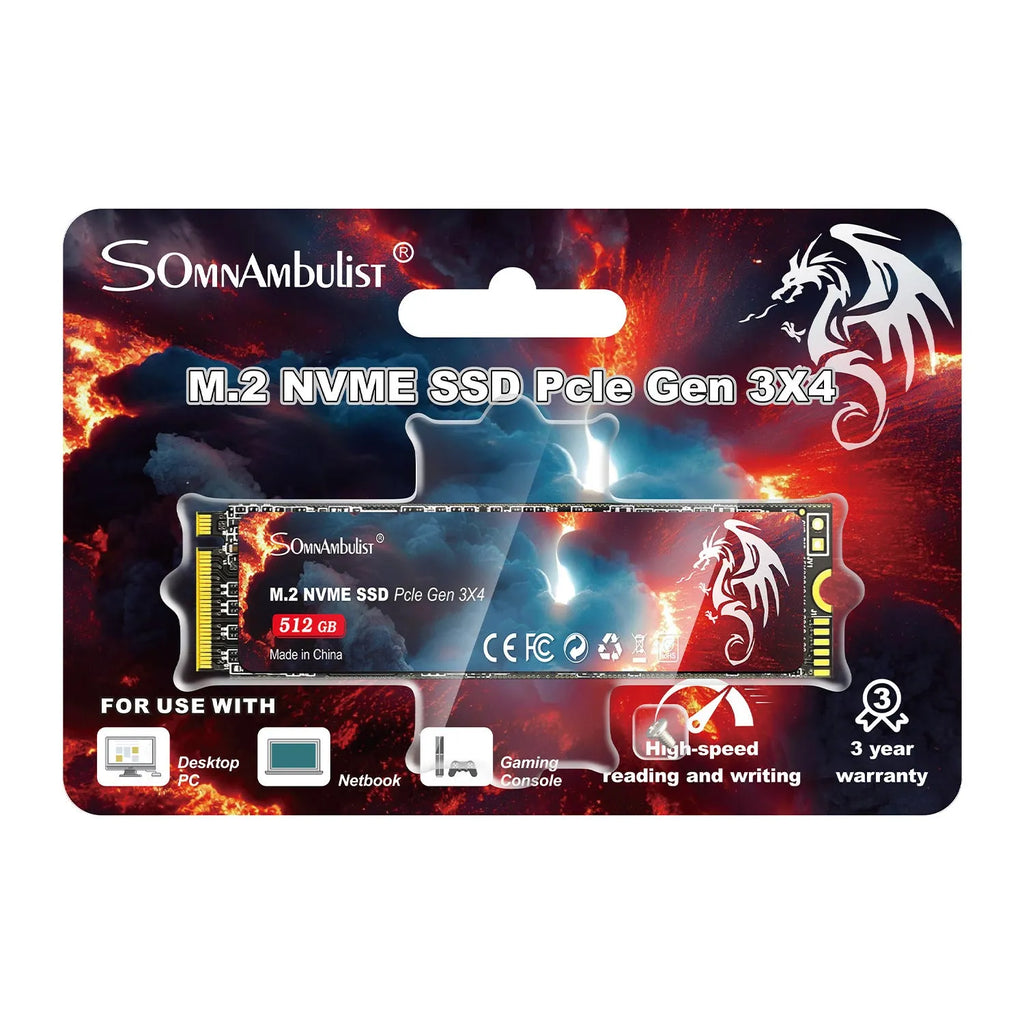 M.2 solid state drive for desktop computers showing 80x22mm dimensions and capacity options