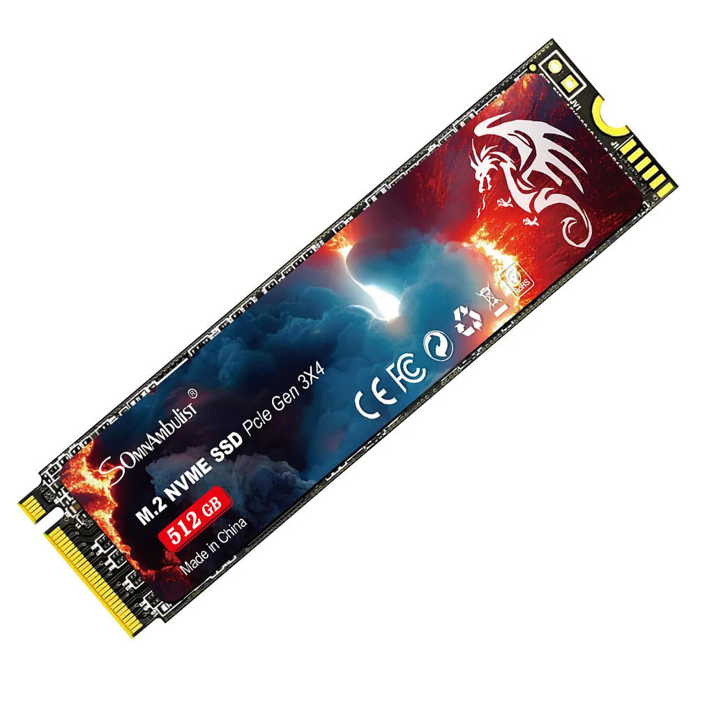 M.2 solid state drive for desktop computers showing 80x22mm dimensions and capacity options