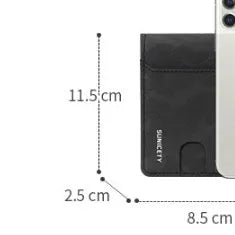 Camouflage large capacity zipper men's wallet in PU leather, black colour option