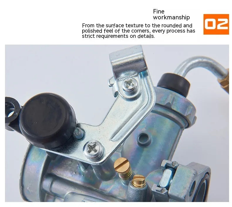 Ba Jia PE26 flat suction plunger motorcycle carburetor assembly replacement part