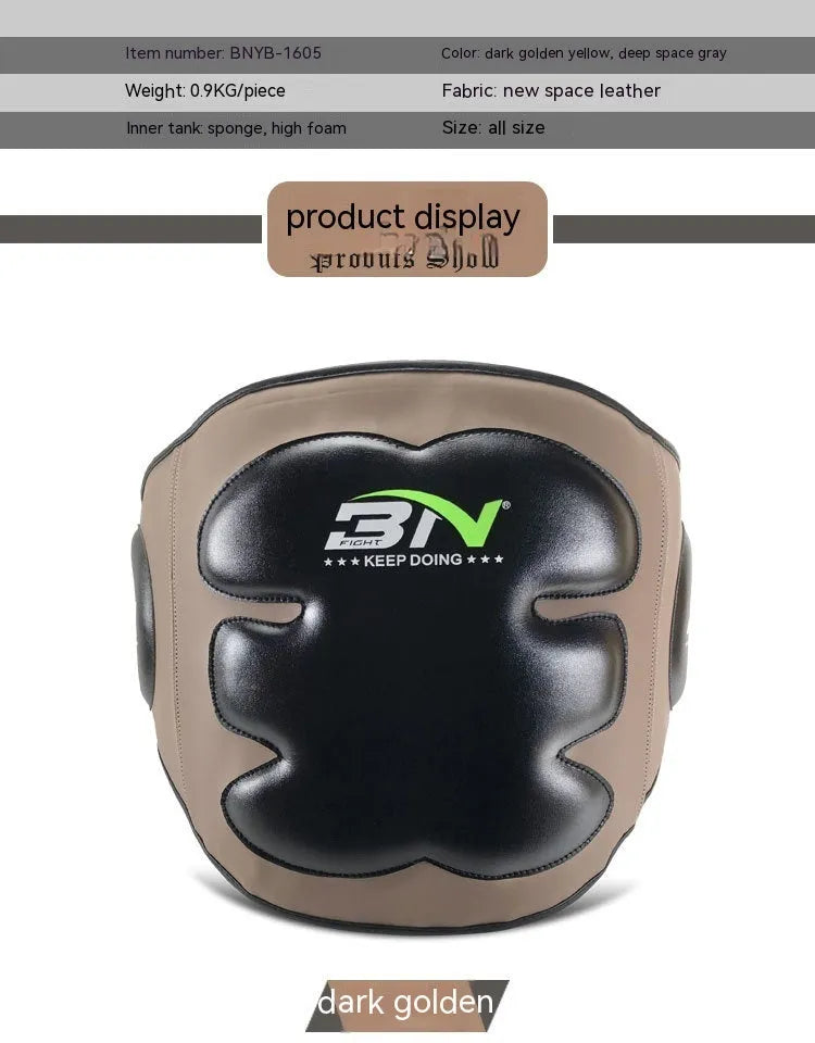 Sanda boxing breast protection target waist protective gear in dark grey and khaki colour options
