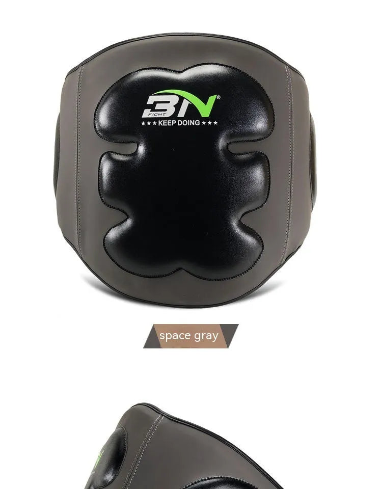 Sanda boxing breast protection target waist protective gear in dark grey and khaki colour options