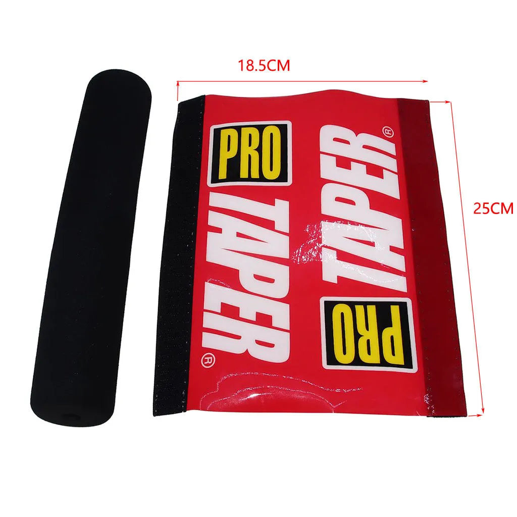 25cm motorcycle foam chest protector cover handle protection for off-road vehicles in black