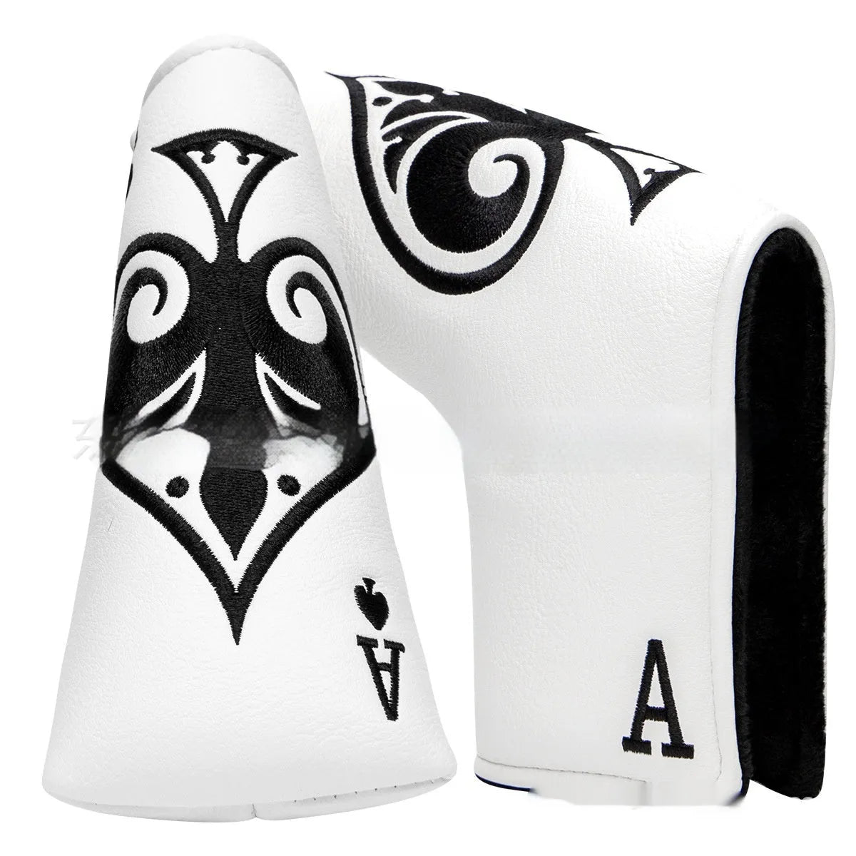 PU golf putter sleeve accessory for club protection during transport