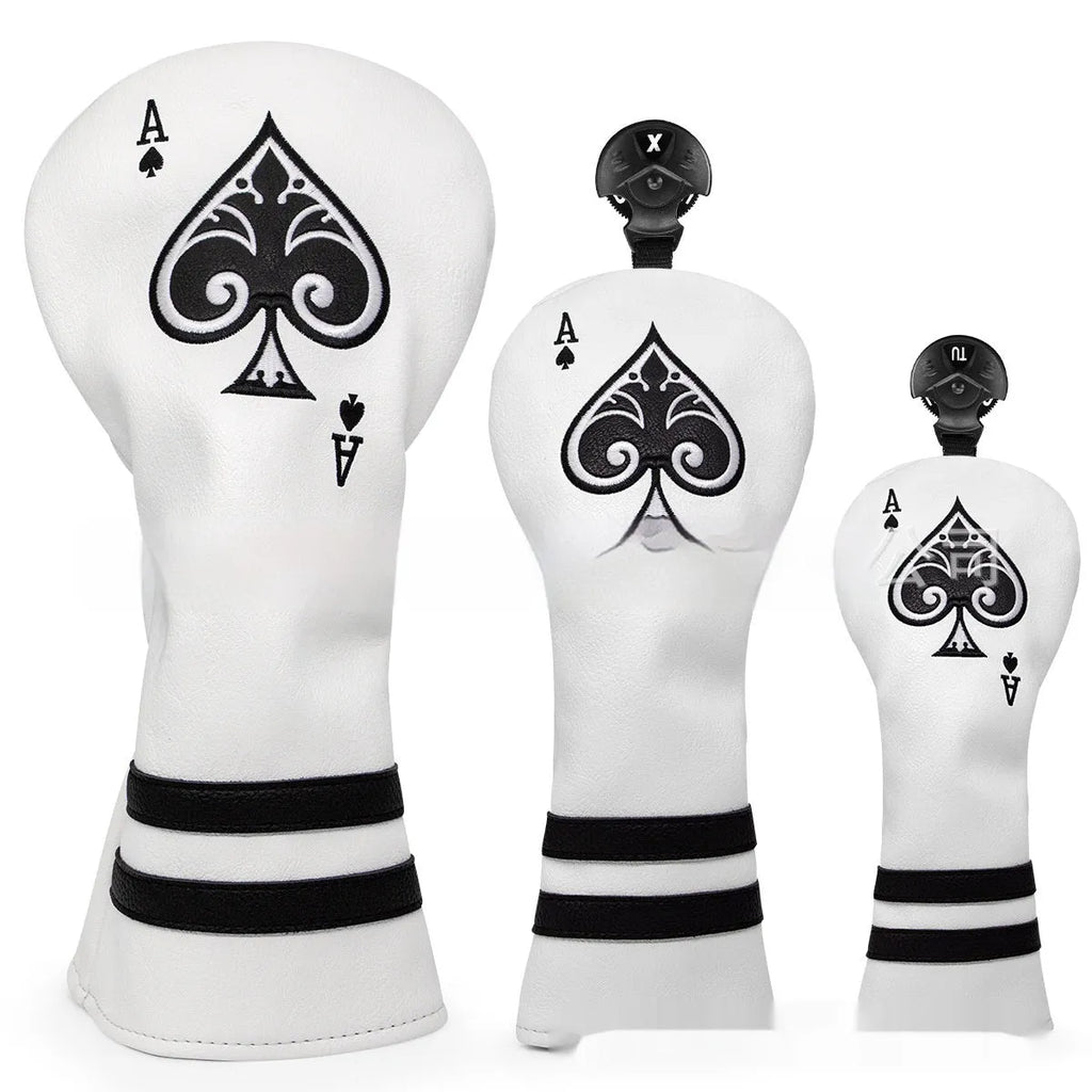 PU golf putter sleeve accessory for club protection during transport