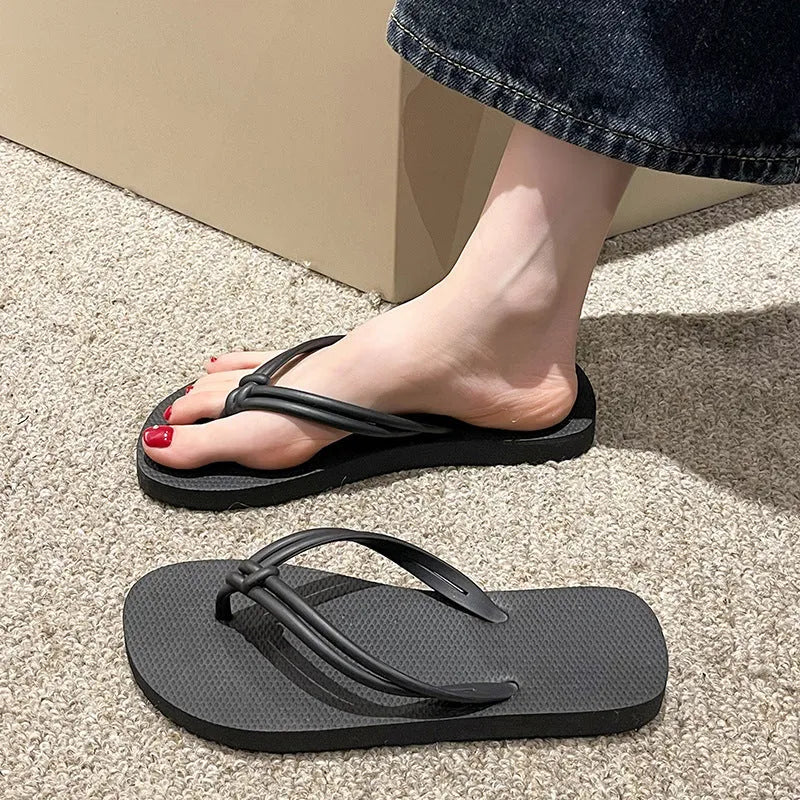 Men's casual flip flops with PVC toe-covering design and injection moulded soles in multiple colour options
