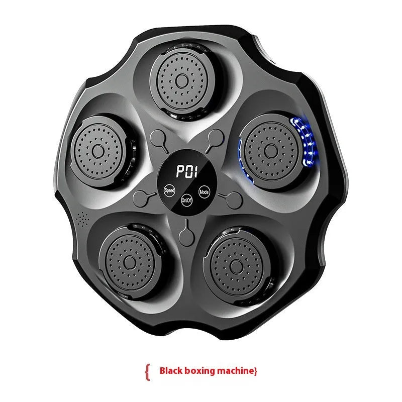 Bluetooth music boxing wall target with hanging-style PU construction and included boxing gloves