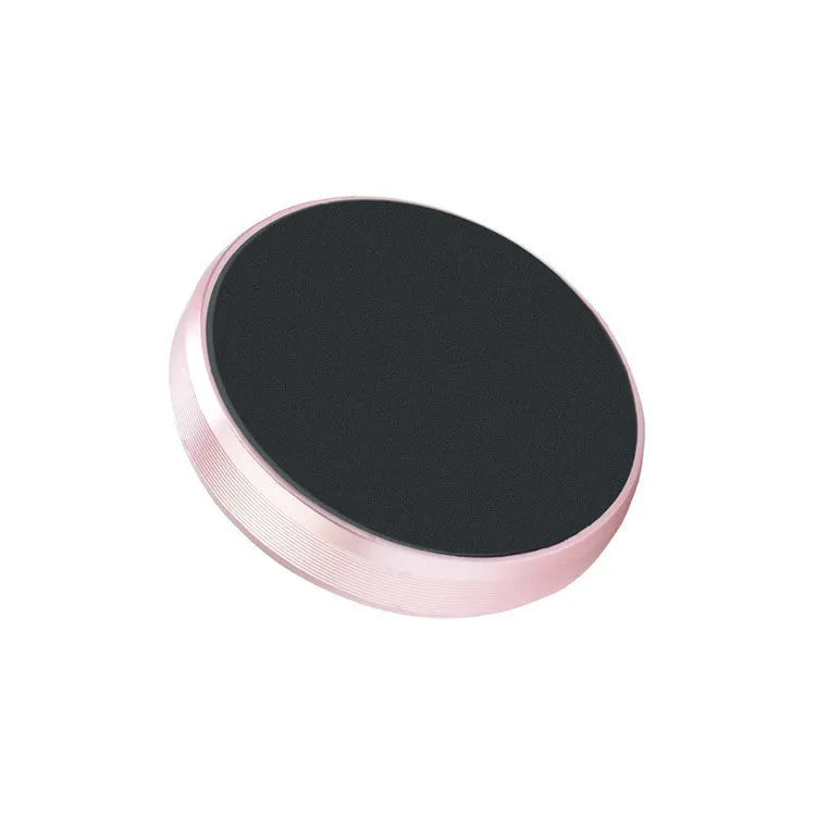 Magnetic car air vent phone holder in black, diamond gold, rose gold and silver, no glue, one-handed use