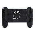 Black Bluetooth mobile game controller compatible with Apple iPhone for iOS gaming