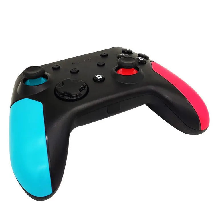 Bluetooth gamepad for Nintendo Switch, PC and Android in left blue right red colour scheme