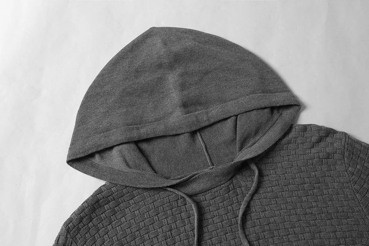 Men's hooded sweatshirt in a cotton and polyester blend available in multiple colours and sizes