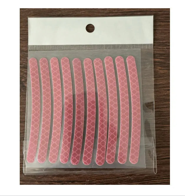 20-piece car wheel hub reflective stickers in multiple colours with arc pattern for tyre warning labels