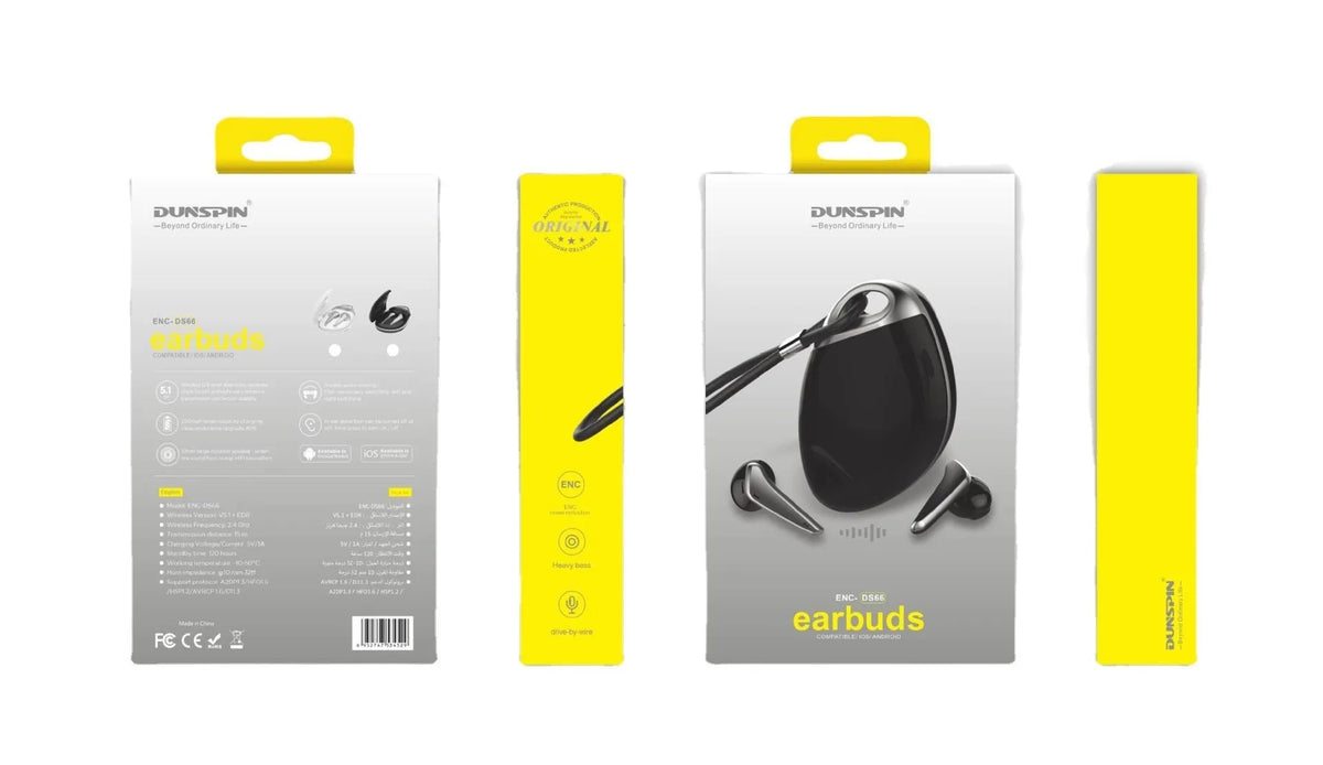 Black or white wireless e-sports gaming headset, in-ear, Bluetooth 5.1, with charging case and Type C port.