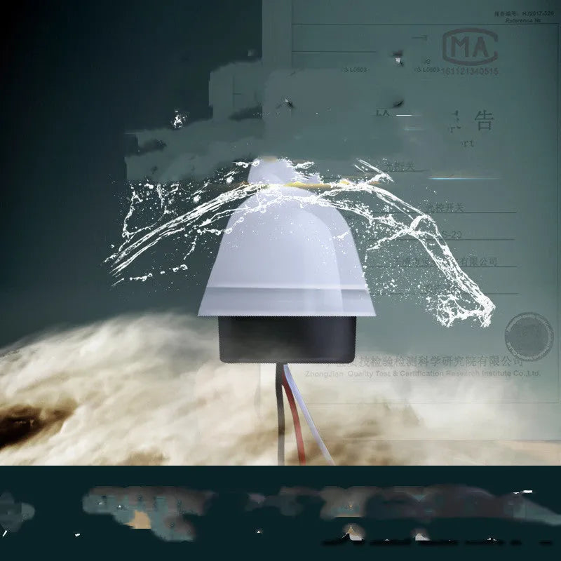White automatic light induction switch street lamp series as-20 with 220V acousto-optic control