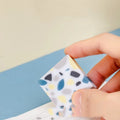 Single piece brick shaped rubber eraser for students with traceless cleaning capability