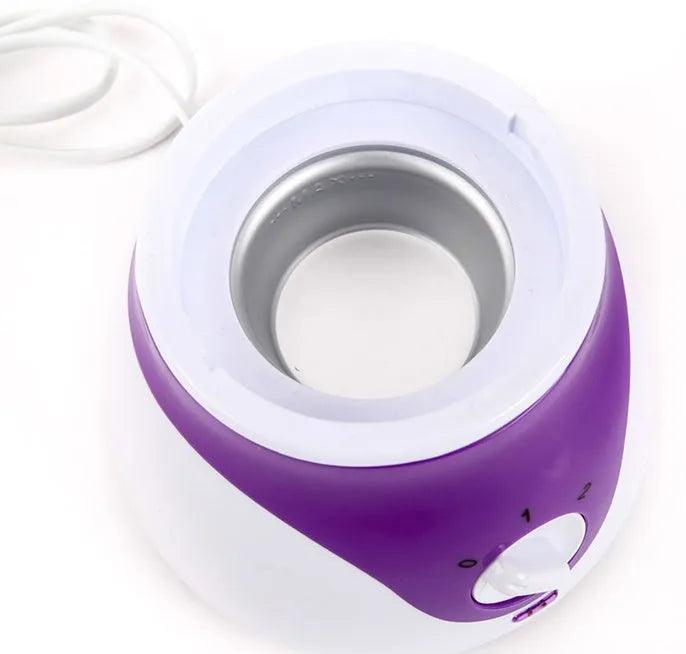AIDU ion hot spray facial steamer with purple decorative ring and face mask