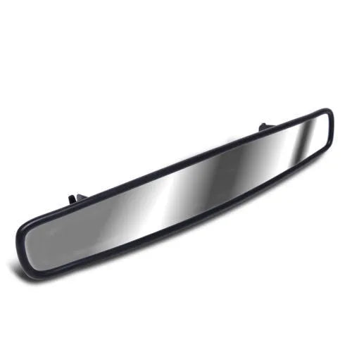 Off-road wide-angle rearview mirror for Polaris RZR roll cage, black finish