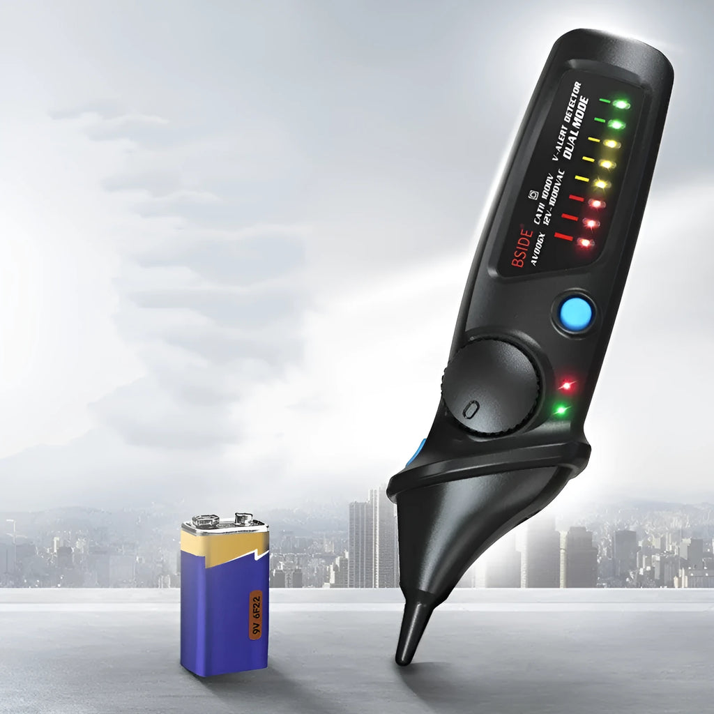 Smart sensor high voltage test pencil with round head tip for 6-36kV electrical safety testing