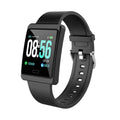 Super Screen smart watch in black with touch operation, health monitoring, motion tracking, 180mAh battery, and 5m to 10m wireless distance.