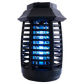 Black aromatherapy mosquito lamp with UV tube for insect control in bedrooms and offices