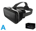 VR Shinecon 6.0 headset with 3D stereo headphones for 4.7-6.0 inch smartphones, 120 FOV, adjustable pupil distance