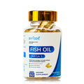 Fish oil softgel capsules bottle with 60 softgels for wholesale private label OEM ODM supply