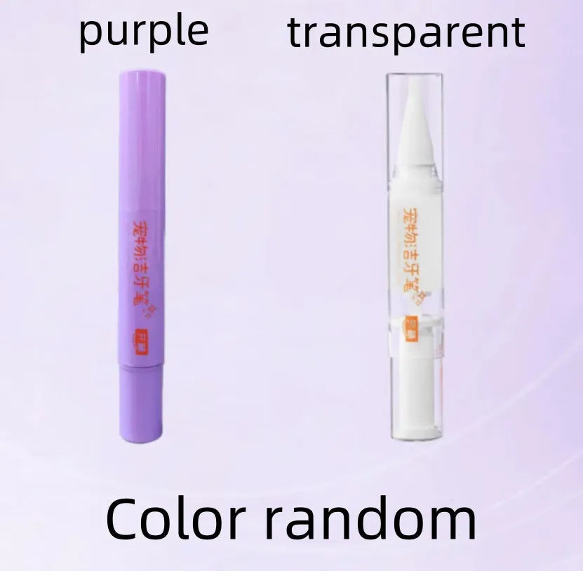 5ml pet teeth whitening brush pen for dog and cat tartar control