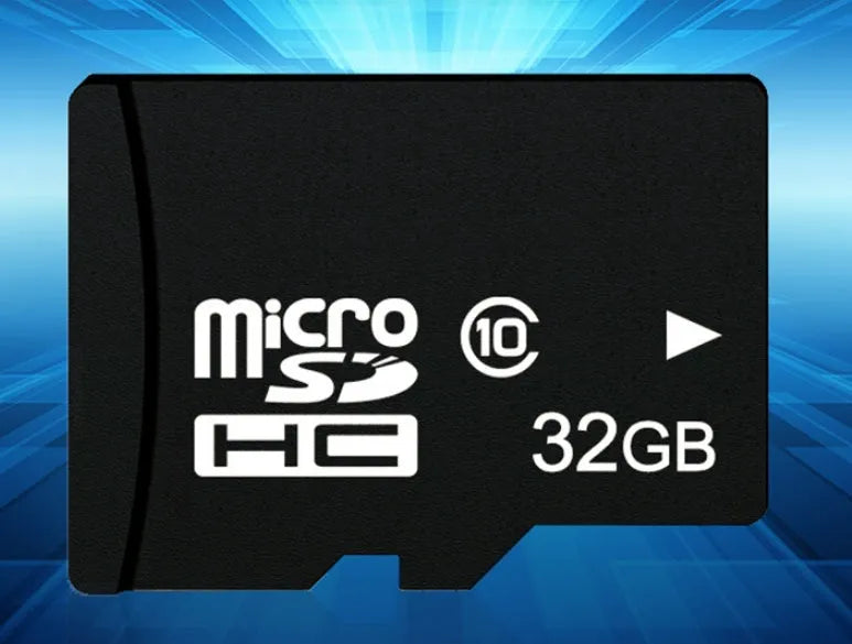 USB flash drive with multiple capacity options including 4GB to 128GB stored on a white background