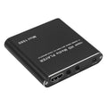 Blue and black 1080p HDMI media player for SD cards, USB drives, and external hard drives