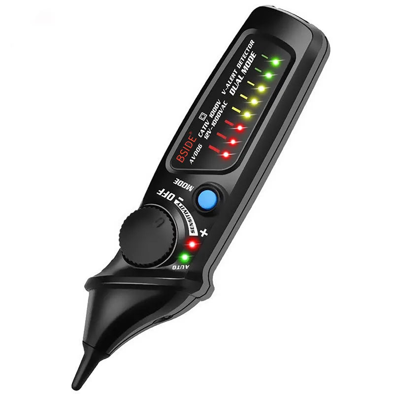 Smart sensor high voltage test pencil with round head tip for 6-36kV electrical safety testing
