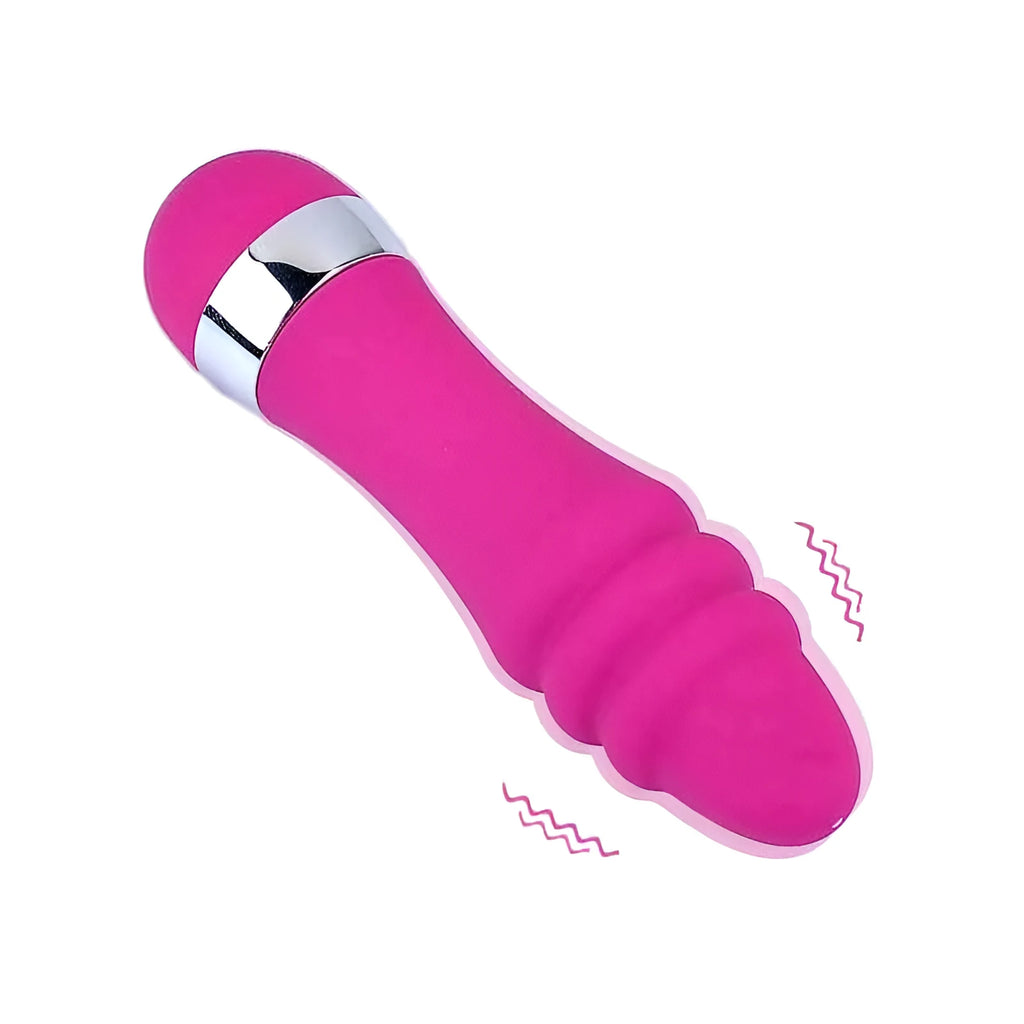 Six styles of realistic mini dildo vibrators for women including dual stimulation designs