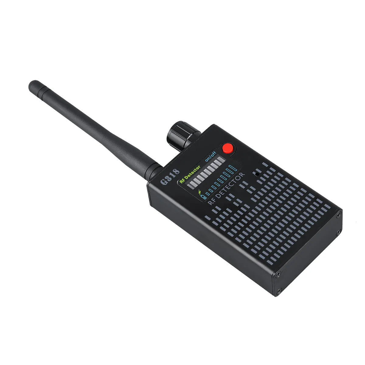 Black G318 anti-theft hidden camera detector made from aluminium alloy