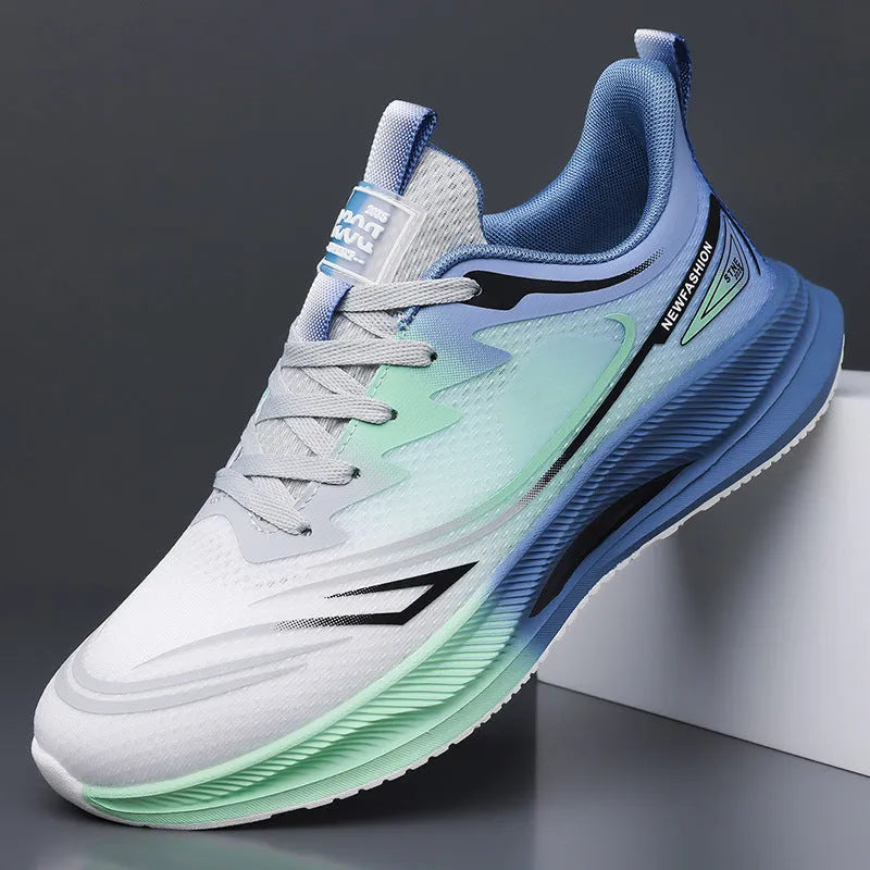 Men's lightweight mesh casual shoes in various colours with rubber soles