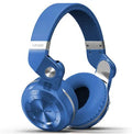 Bluedio T2 Plus Bluetooth over-ear headphones in black, blue, red, or white colours