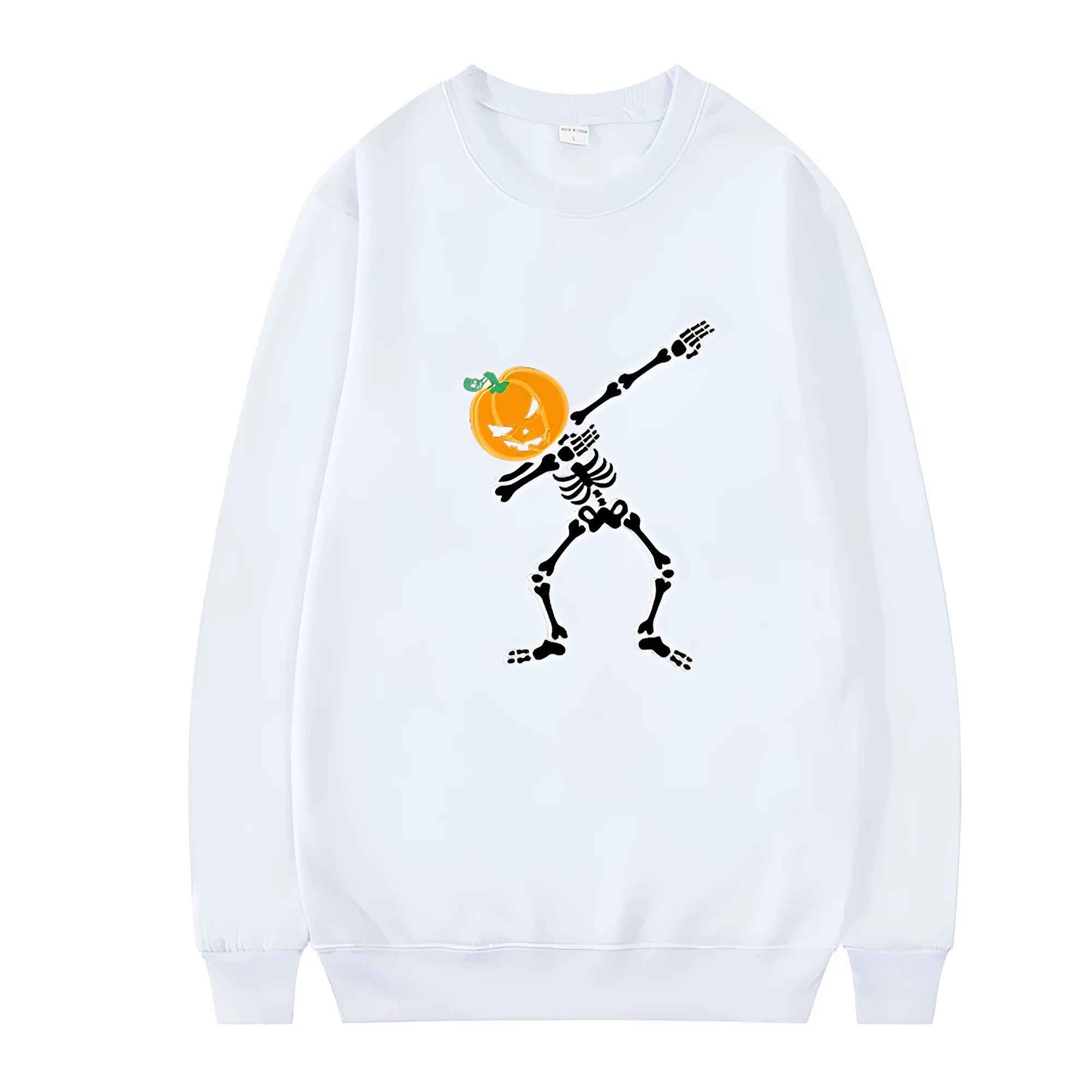 Women's printed cotton crew neck long sleeve top in multiple colour options