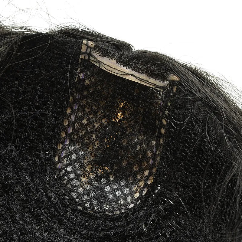 African short curly headgear wig in Black or Light Brown, adjustable elastic for 52-58 cm head circumference, matt high temperature wire.