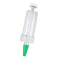 Mini seed sower 12 cm long, 3 cm diameter, PP PS ABS plastic with steel spring for pots and plug trays