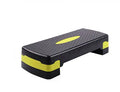 Grey Fit Step aerobic fitness platform measuring 68cm by 28cm, 15cm high.