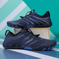 Unisex casual beach running shoe with Lycra stretch fabric upper, shown in A826 colour options.