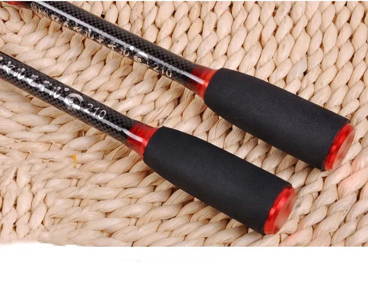 MH carbon shrinking rod straight shank collapsible fishing rod for ocean boat fishing