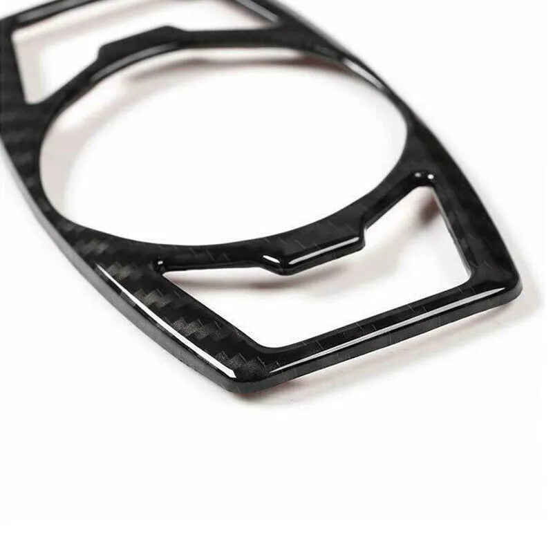 Carbon fibre pattern adhesive paster for Ford F150 Wild Horse headlight control panel