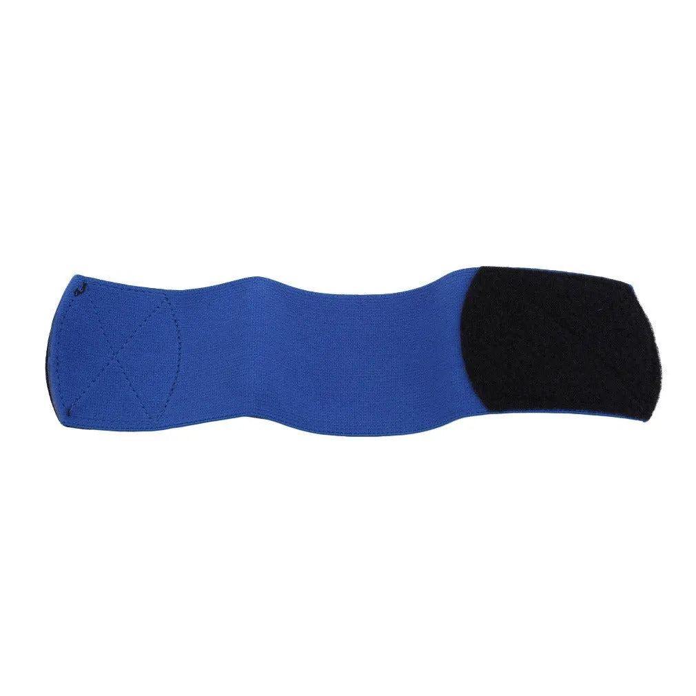 Rubber shin guard tape belt for football protection in red blue black or white