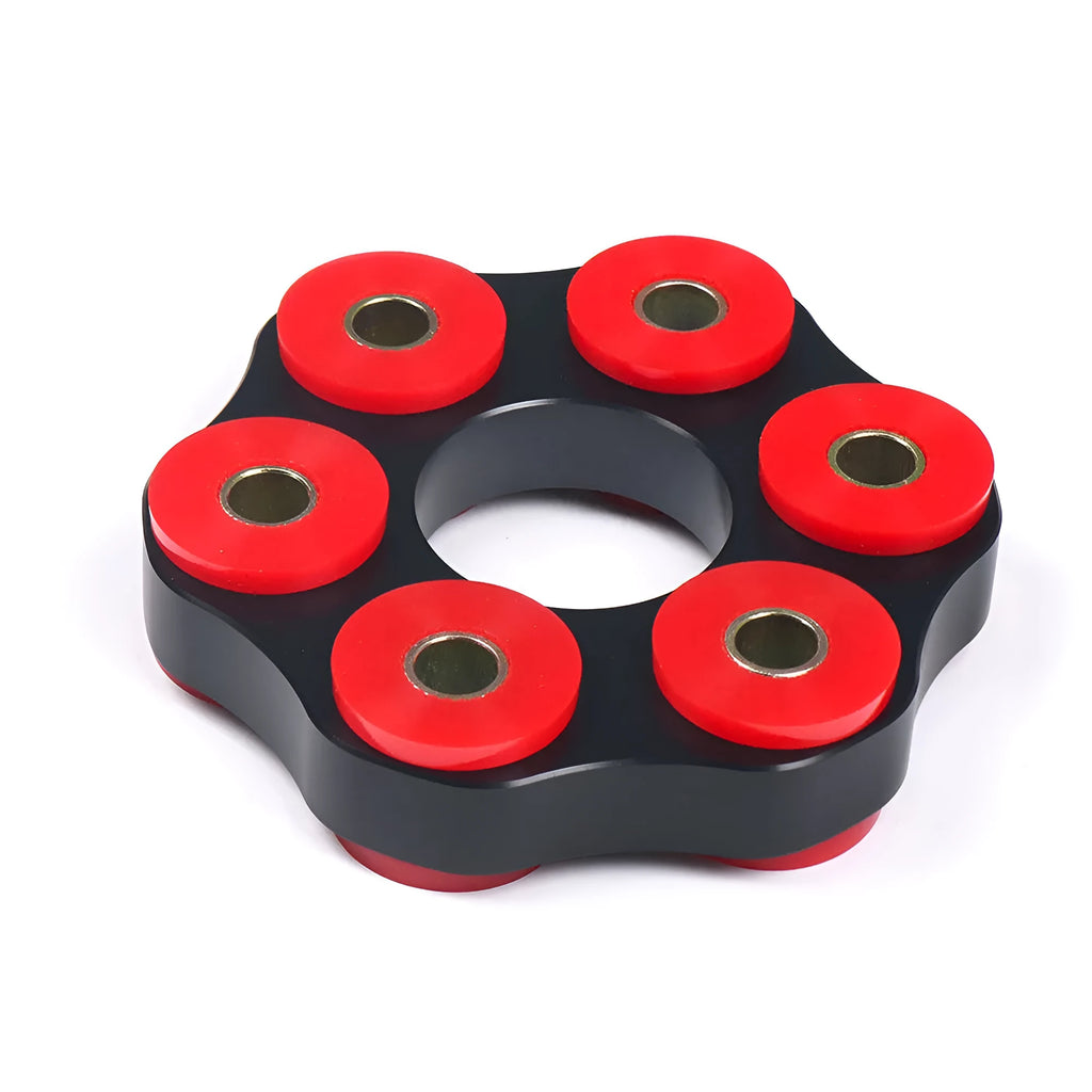 Red polyurethane aluminium BMW drive shaft connecting plate bracket for E46 E36 E30 models